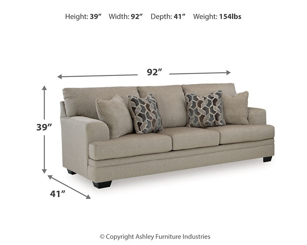 Stonemeade Sofa, Loveseat, Chair and Ottoman