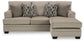 Stonemeade Sofa Chaise, Chair, and Ottoman