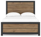 Vertani Full Panel Bed with 2 Nightstands