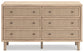 Cielden Full Panel Bed with Dresser