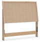 Cielden Full Upholstered Panel Bed with Dresser