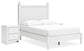 Mollviney Full Panel Bed with 2 Nightstands