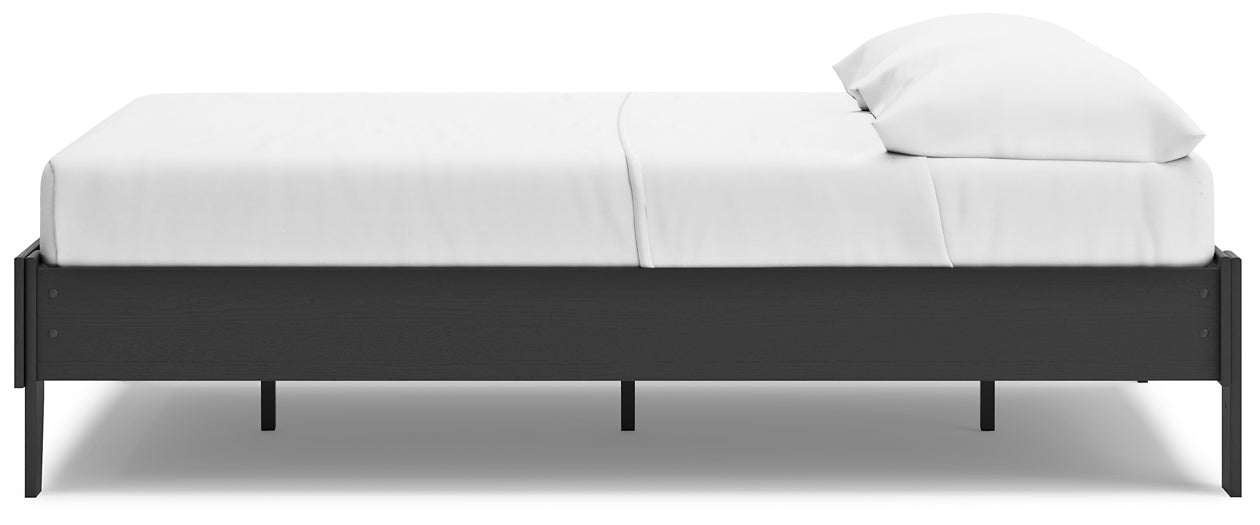 Socalle Full Platform Bed with Dresser