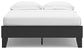 Socalle Full Platform Bed with 2 Nightstands