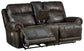 Grearview PWR REC Loveseat/CON/ADJ HDRST