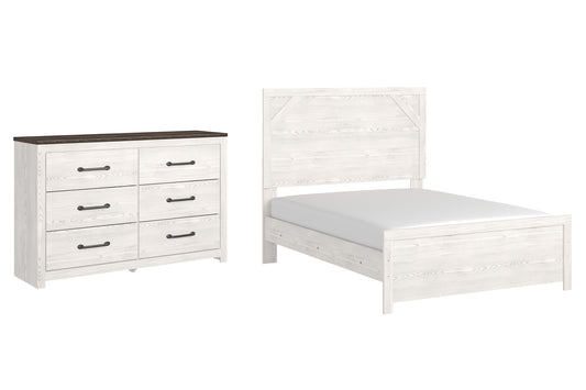 Gerridan Full Panel Bed with Dresser