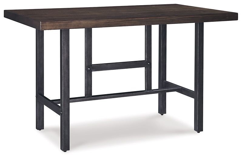 Kavara Counter Height Dining Table and 2 Barstools