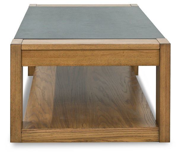 Quentina Coffee Table with 2 End Tables